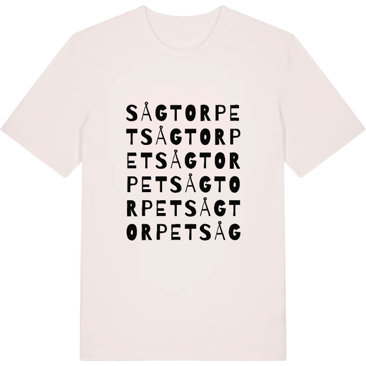 Sågtorpet ordlek t-shirt – t-shirt från PinShirt