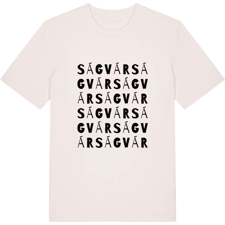 Ságvár ordlek t-shirt – t-shirt från PinShirt