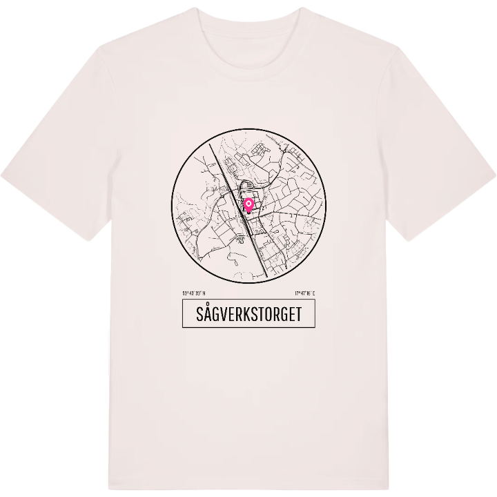 Sågverkstorget t-shirt – t-shirt från PinShirt