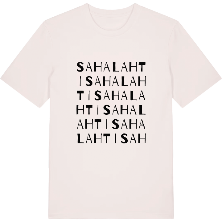 Sahalahti ordlek t-shirt – t-shirt från PinShirt