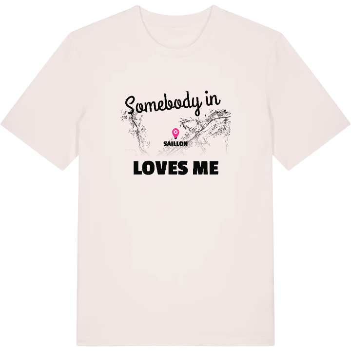 Någon i Saillon älskar mig t-shirt – t-shirt från PinShirt