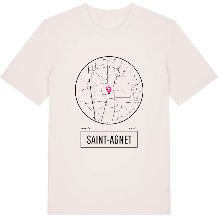 Saint-Agnet t-shirt – t-shirt från PinShirt
