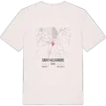 Saint-Alexandre karta t-shirt