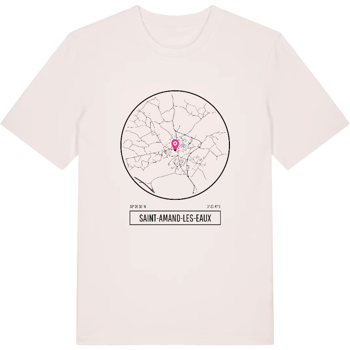 Saint-Amand-les-Eaux t-shirt – t-shirt från PinShirt