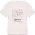 Saint-André karta t-shirt