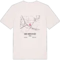 Saint-André-de-Bâgé karta t-shirt