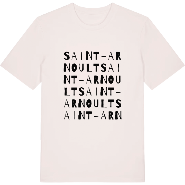 Saint-Arnoult ordlek t-shirt – t-shirt från PinShirt