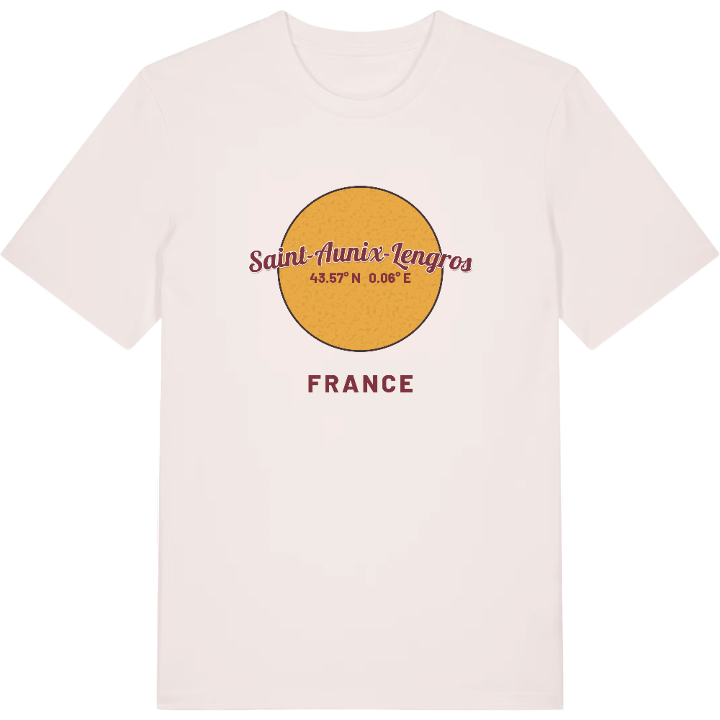 Saint-Aunix-Lengros cirkel t-shirt – t-shirt från PinShirt