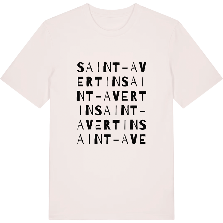 Saint-Avertin ordlek t-shirt – t-shirt från PinShirt