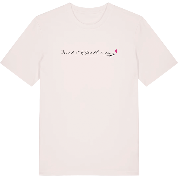 Saint-Barthélemy hjärta t-shirt – t-shirt från PinShirt