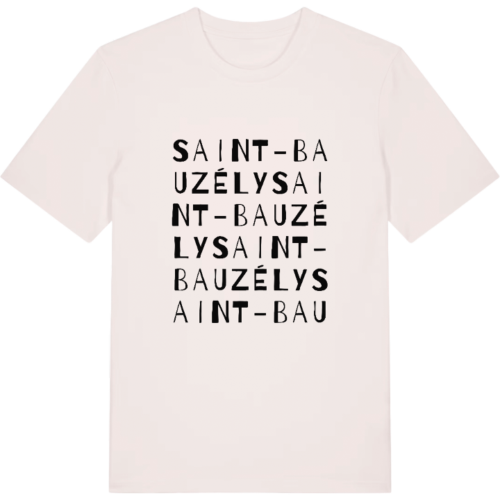 Saint-Bauzély ordlek t-shirt – t-shirt från PinShirt