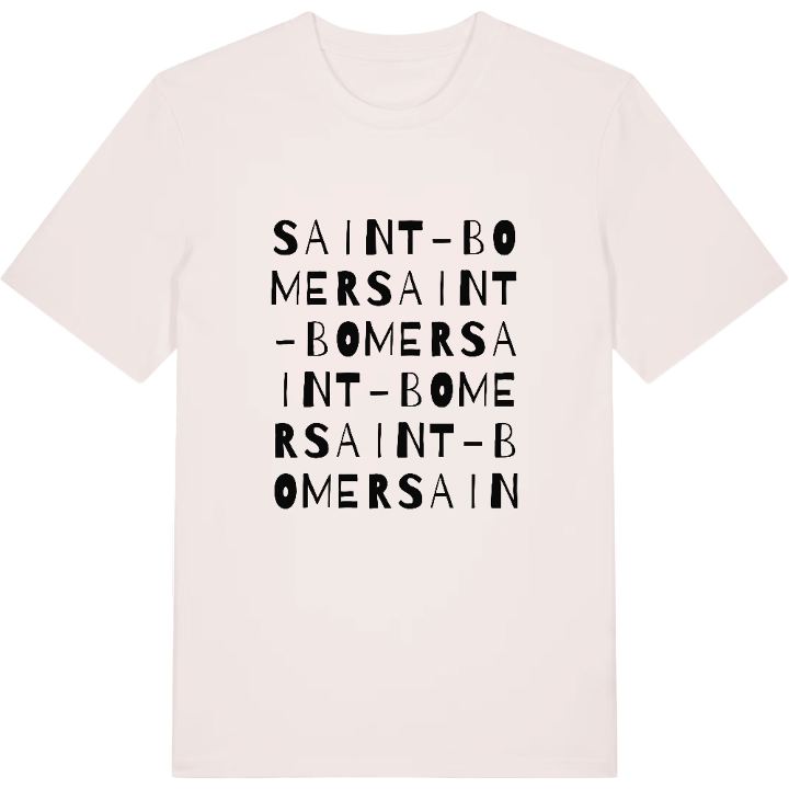 Saint-Bomer ordlek t-shirt – t-shirt från PinShirt