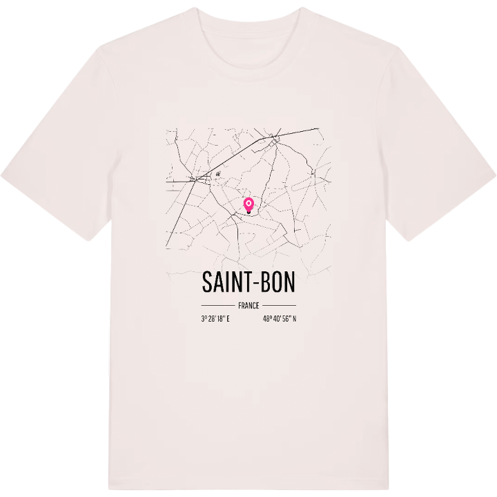 Saint-Bon karta t-shirt – t-shirt från PinShirt