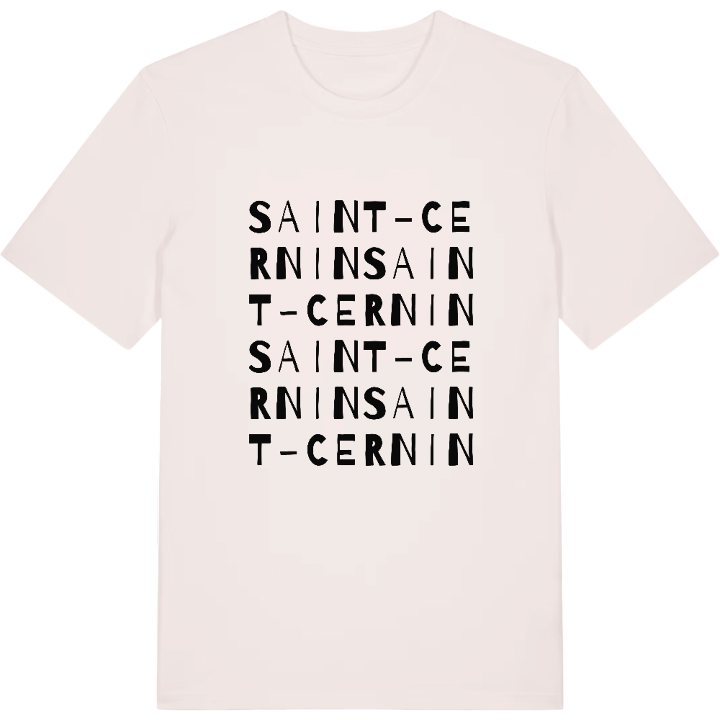 Saint-Cernin ordlek t-shirt – t-shirt från PinShirt