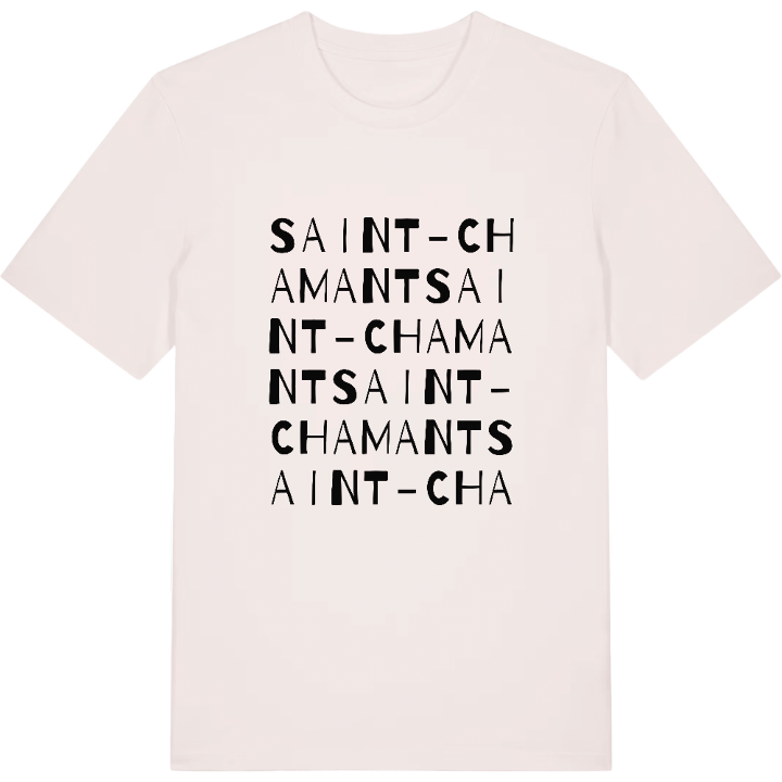 Saint-Chamant ordlek t-shirt – t-shirt från PinShirt
