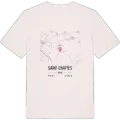 Saint-Chaptes karta t-shirt
