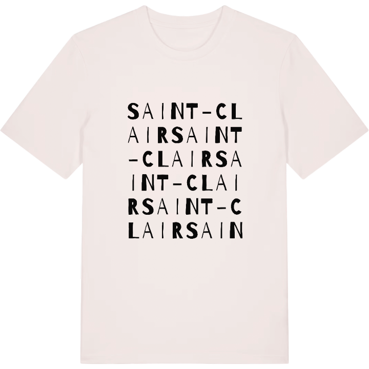 Saint-Clair ordlek t-shirt – t-shirt från PinShirt