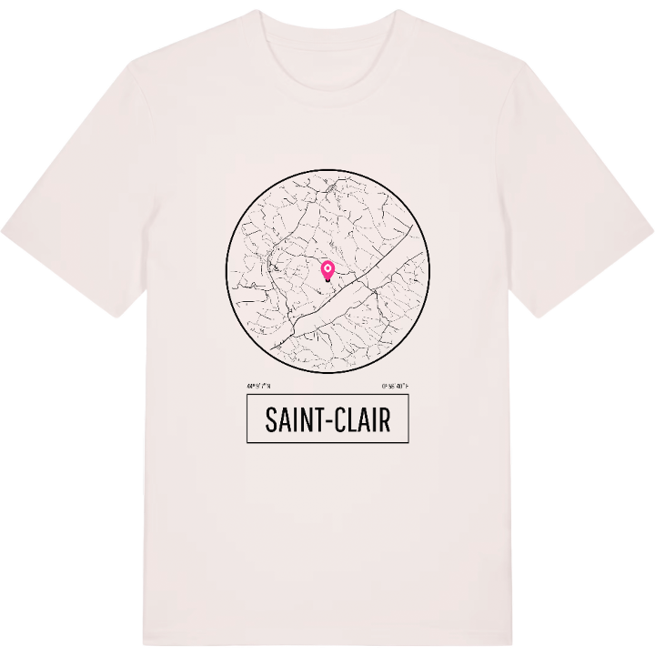 Saint-Clair t-shirt – t-shirt från PinShirt