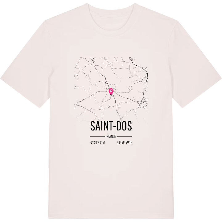 Saint-Dos karta t-shirt – t-shirt från PinShirt