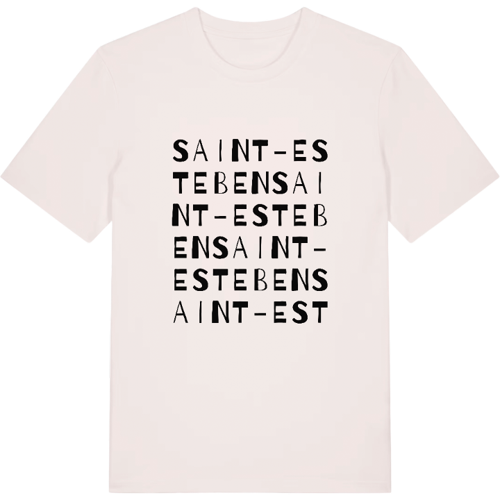 Saint-Esteben ordlek t-shirt – t-shirt från PinShirt