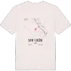 Saint-Eugène karta t-shirt