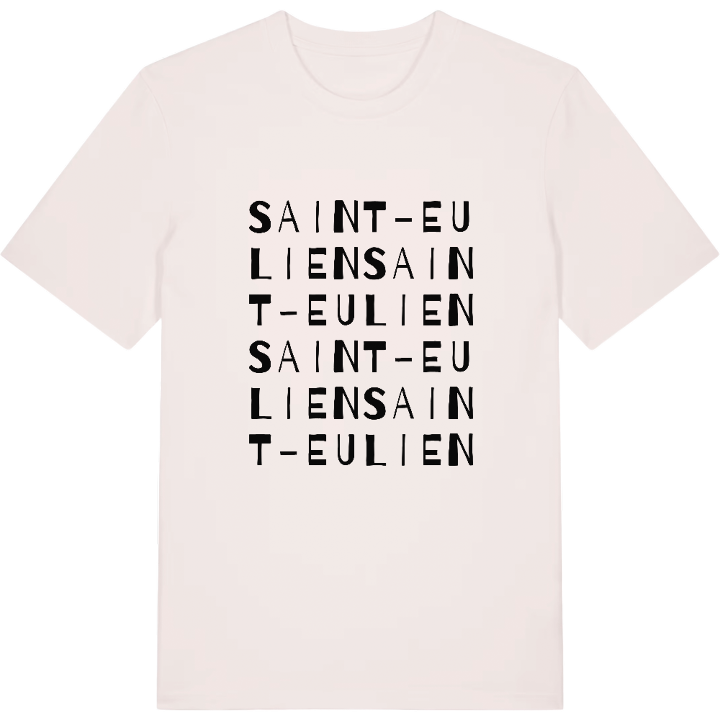 Saint-Eulien ordlek t-shirt – t-shirt från PinShirt