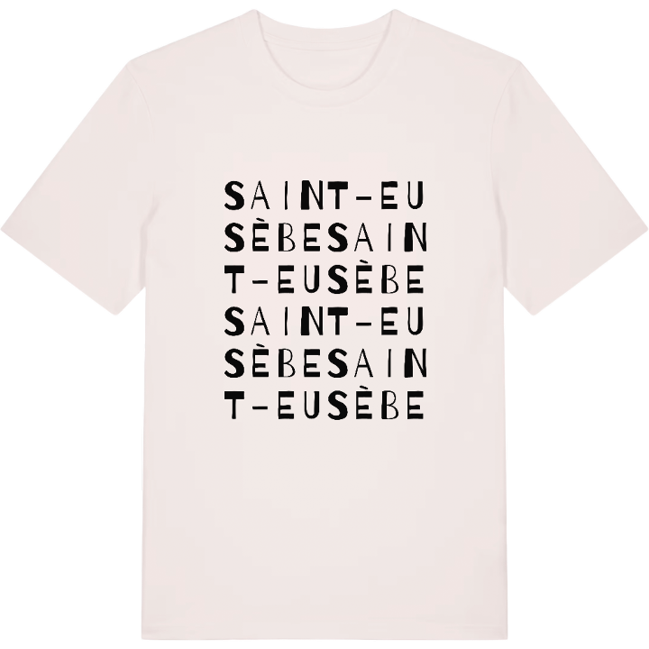 Saint-Eusèbe ordlek t-shirt – t-shirt från PinShirt