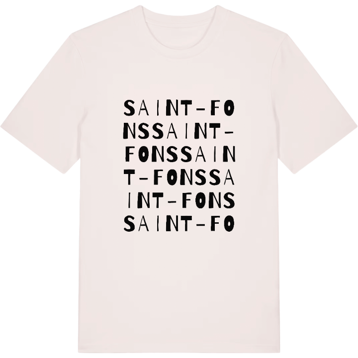 Saint-Fons ordlek t-shirt – t-shirt från PinShirt