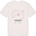 Saint-Gratien karta t-shirt