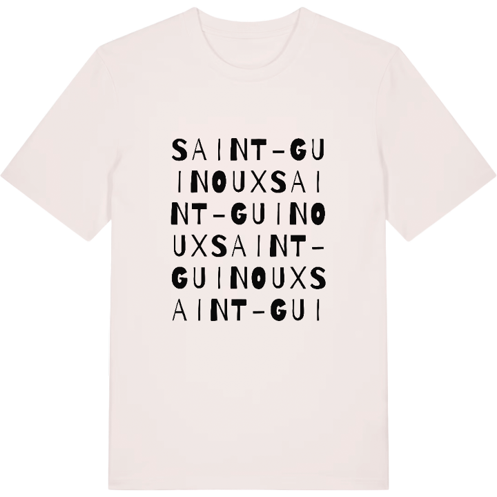 Saint-Guinoux ordlek t-shirt – t-shirt från PinShirt