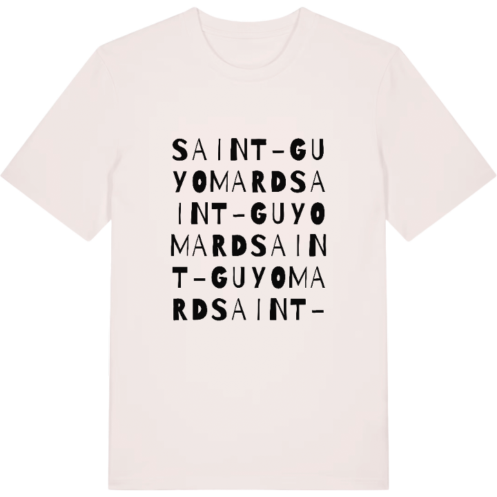 Saint-Guyomard ordlek t-shirt – t-shirt från PinShirt