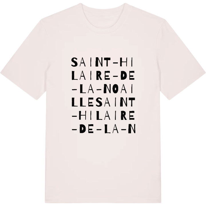 Saint-Hilaire-de-la-Noaille ordlek t-shirt – t-shirt från PinShirt