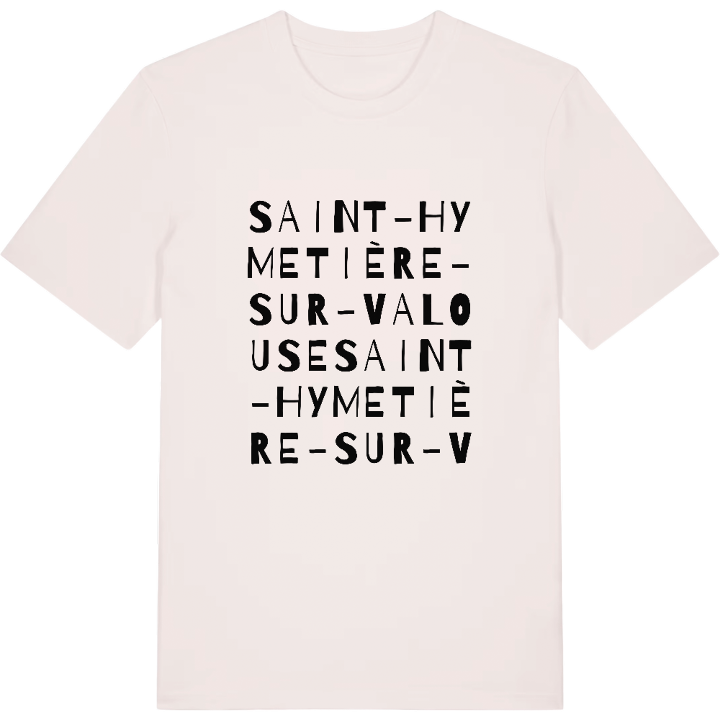 Saint-Hymetière-sur-Valouse ordlek t-shirt – t-shirt från PinShirt