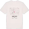 Saint-Ilpize karta t-shirt