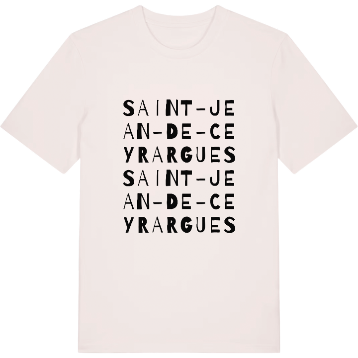 Saint-Jean-de-Ceyrargues ordlek t-shirt – t-shirt från PinShirt