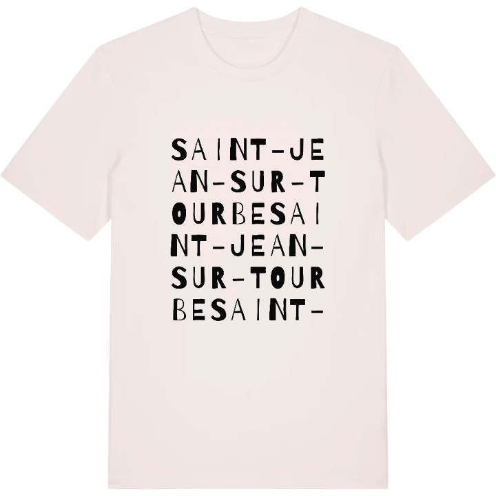 Saint-Jean-sur-Tourbe ordlek t-shirt – t-shirt från PinShirt