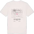 Saint-Julien-de-Chédon karta t-shirt