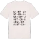 Saint-Just-en-Bas ordlek t-shirt