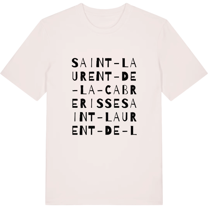 Saint-Laurent-de-la-Cabrerisse ordlek t-shirt – t-shirt från PinShirt