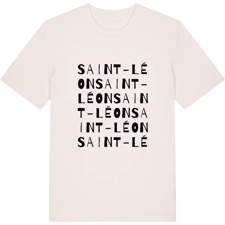 Saint-Léon ordlek t-shirt – t-shirt från PinShirt