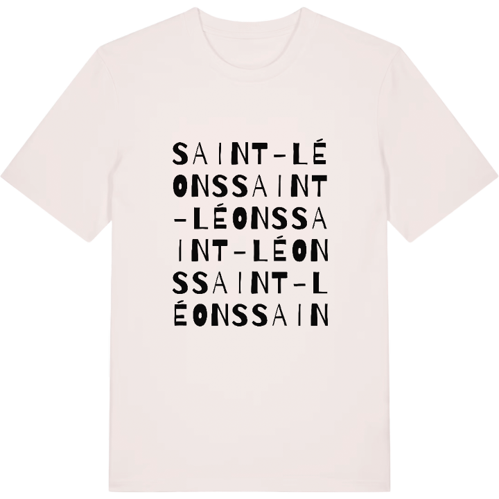 Saint-Léons ordlek t-shirt – t-shirt från PinShirt