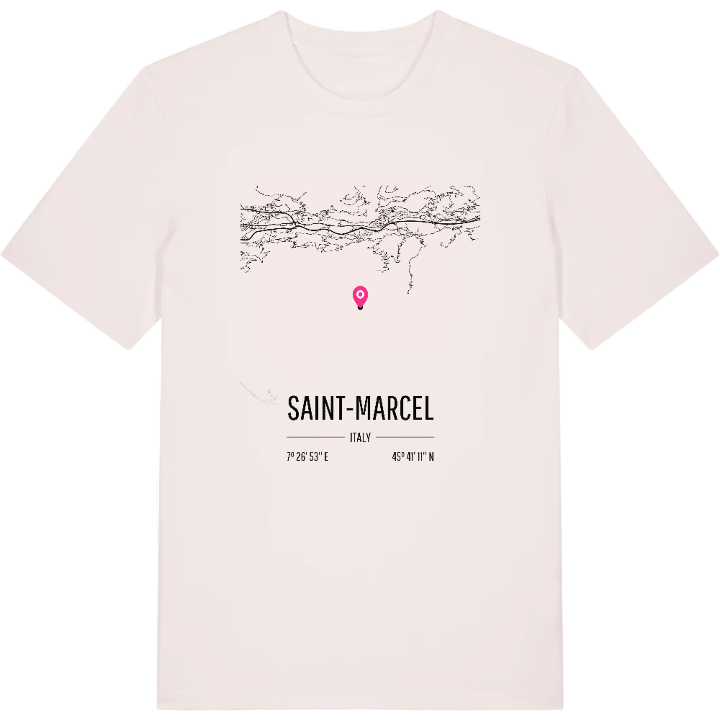 Saint-Marcel karta t-shirt – t-shirt från PinShirt