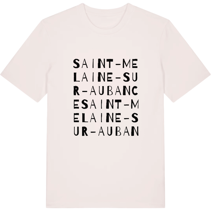 Saint-Melaine-sur-Aubance ordlek t-shirt – t-shirt från PinShirt