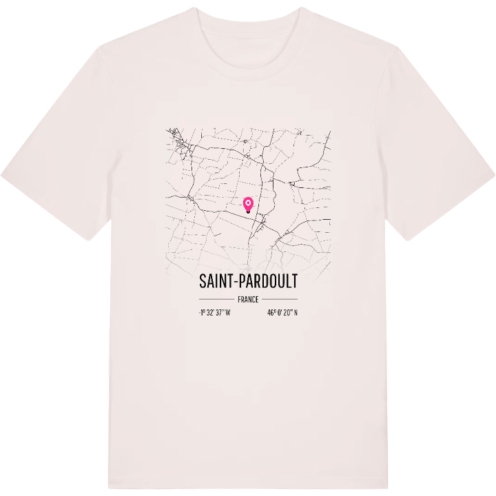 Saint-Pardoult karta t-shirt – t-shirt från PinShirt