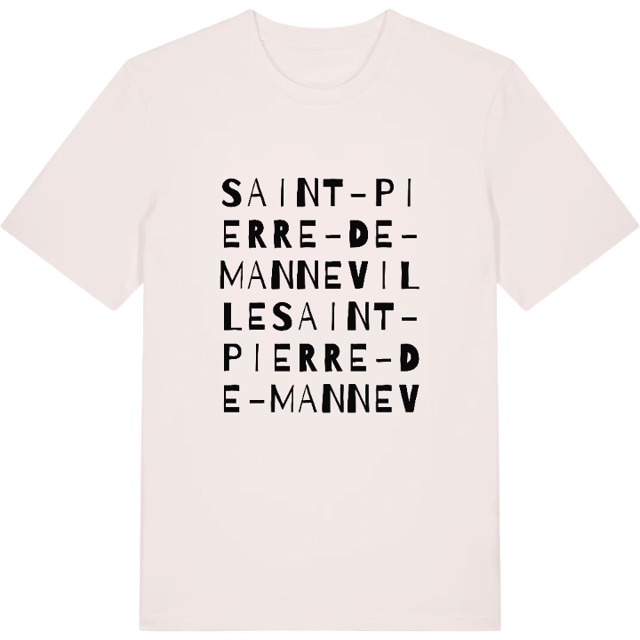 Saint-Pierre-de-Manneville ordlek t-shirt – t-shirt från PinShirt