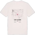 Saint-Secondin karta t-shirt