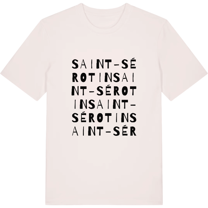 Saint-Sérotin ordlek t-shirt – t-shirt från PinShirt