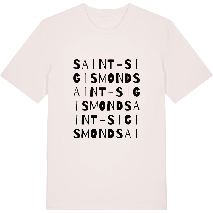 Saint-Sigismond ordlek t-shirt – t-shirt från PinShirt