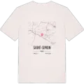 Saint-Simon karta t-shirt