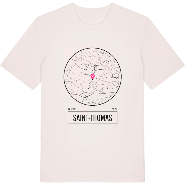 Saint-Thomas t-shirt – t-shirt från PinShirt